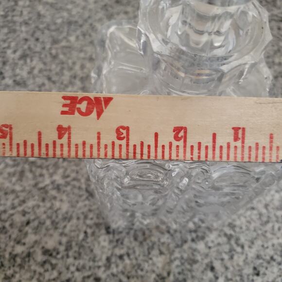 VTG Crystal‎ Liquor Decanter With Original Stopper. Bar Barware. Excellent - Picture 10 of 10